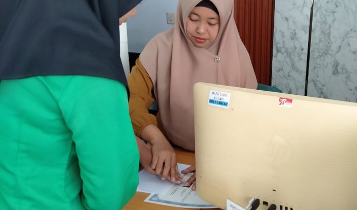 Pelayanan Sidik Jari Ijazah Alumni MTsN 2 Kota Jambi Berlanjut
