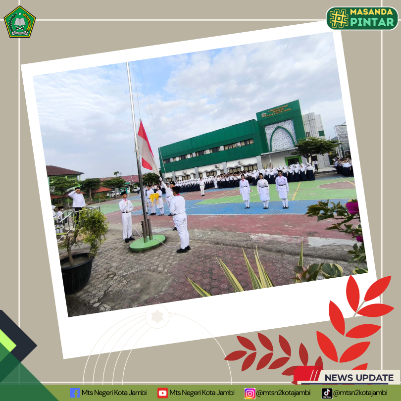 Lebih Tertib Lebih Bersih, Pesan di Upacara Senin yang Menginspirasi