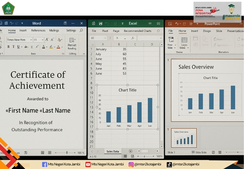 Triple Power! Rahasia Kolaborasi Word, Excel dan PowerPoint