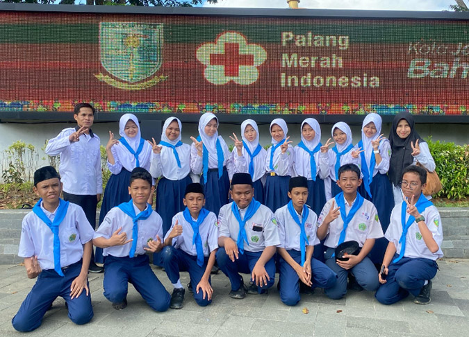 Wakil MTsN 2 Kota Jambi Hadiri Peringatan Hari Donor Darah Sedunia