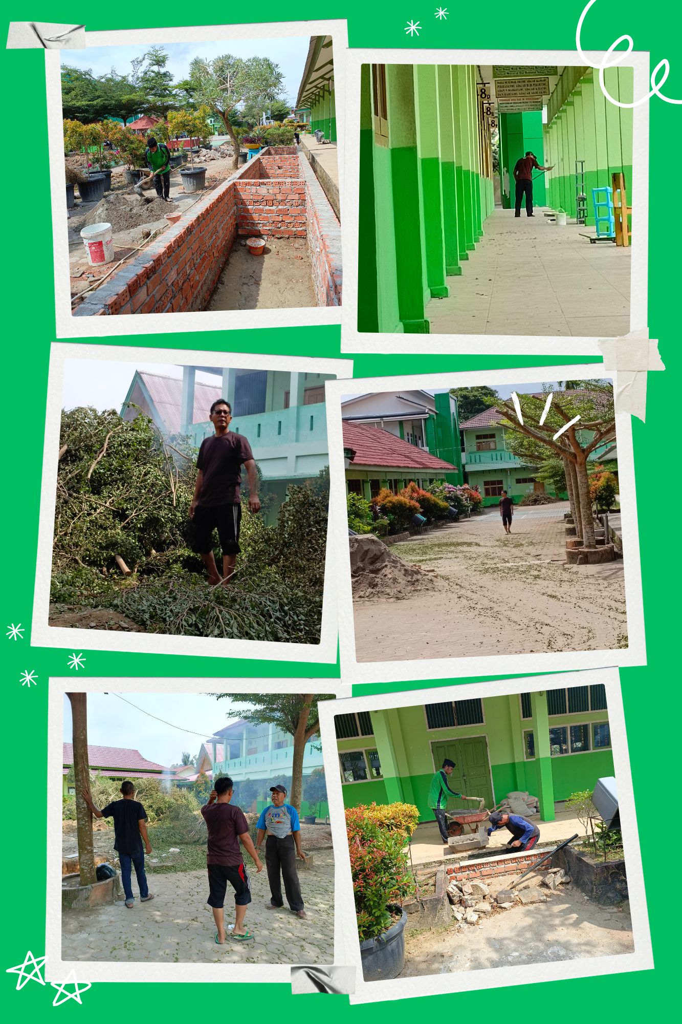 Pembenahan & Pembersihan Sarana Prasarana Menyambut Tahun Ajaran Baru 2024/2025