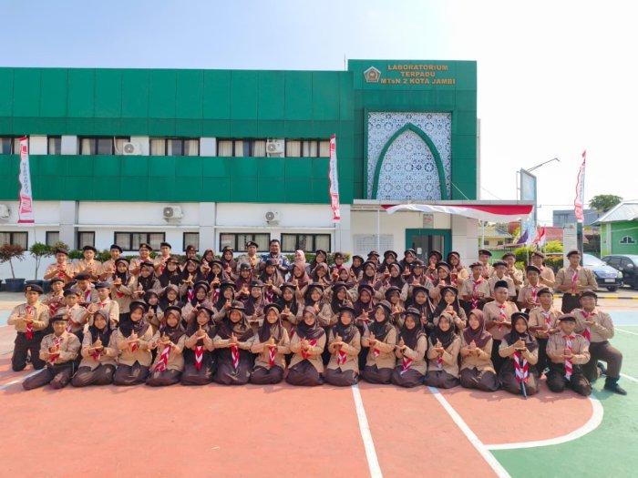 PTP Akan Dimulai , Siswa Baru MTsN 2 Kota Jambi Diminta Siapkan Diri