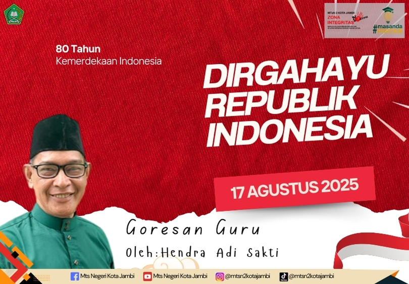 Proklamasi :  Dirgahayu Kemerdekaan