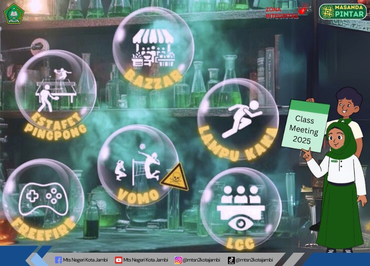 Saatnya Seru-Seruan! Classmeeting akan Ramaikan MTsN 2 Kota Jambi