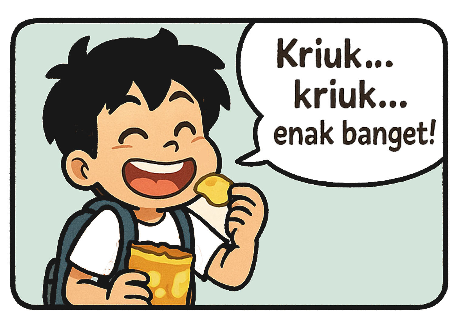 Komik Pintar: Lempar Sembarangan, Siap Diserang