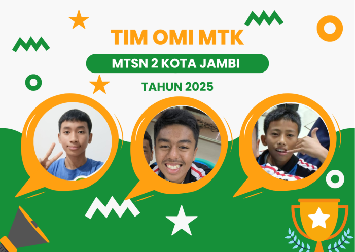 Tim Matematika MTsN 2 Kota Jambi Siap Berlaga di OMI 2025: Fokus, Strategi, dan Semangat Juara