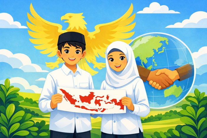 Memaknai Pancasila sebagai Pemersatu Bangsa dan Fondasi Perdamaian Dunia dari Lingkungan Madrasah Memaknai Pancasila sebagai Pemersatu Bangsa dan Fondasi Perdamaian Dunia dari Lingkungan Madrasah