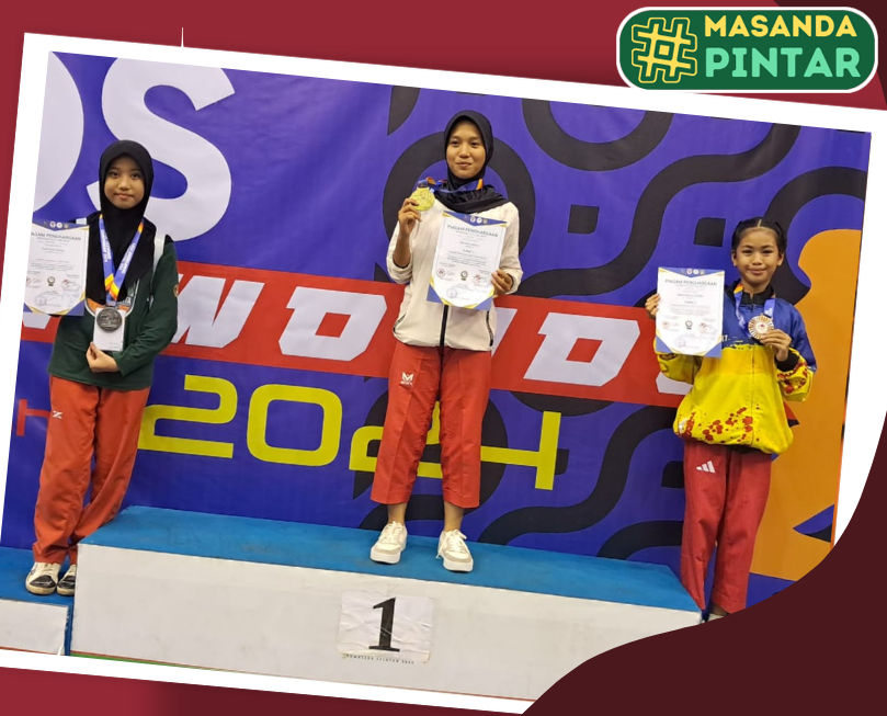 Langkah Emas Mutiara Nazila di Kejuaraan Taekwondo Nasional
