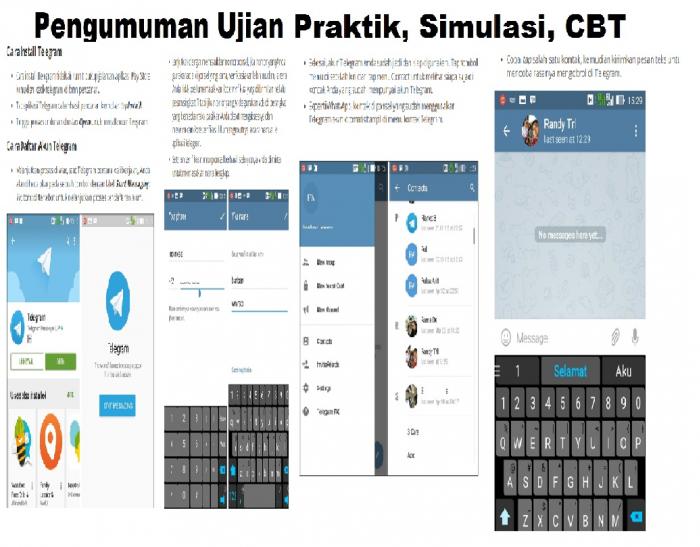 Berita Ujian Praktik, Simulasi, dan CABT