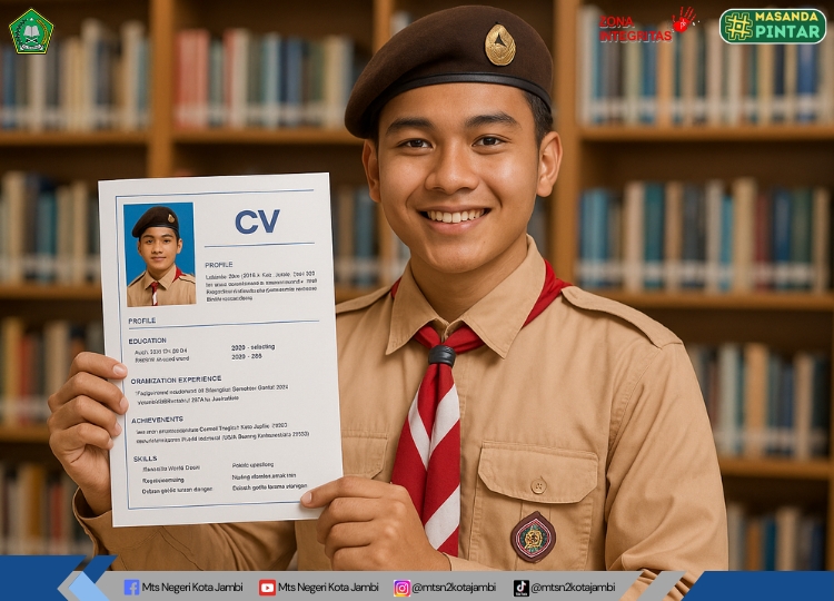 Pelajar Juga Bisa Profesional: CV Anak MTs yang Bisa Bikin Terkesan