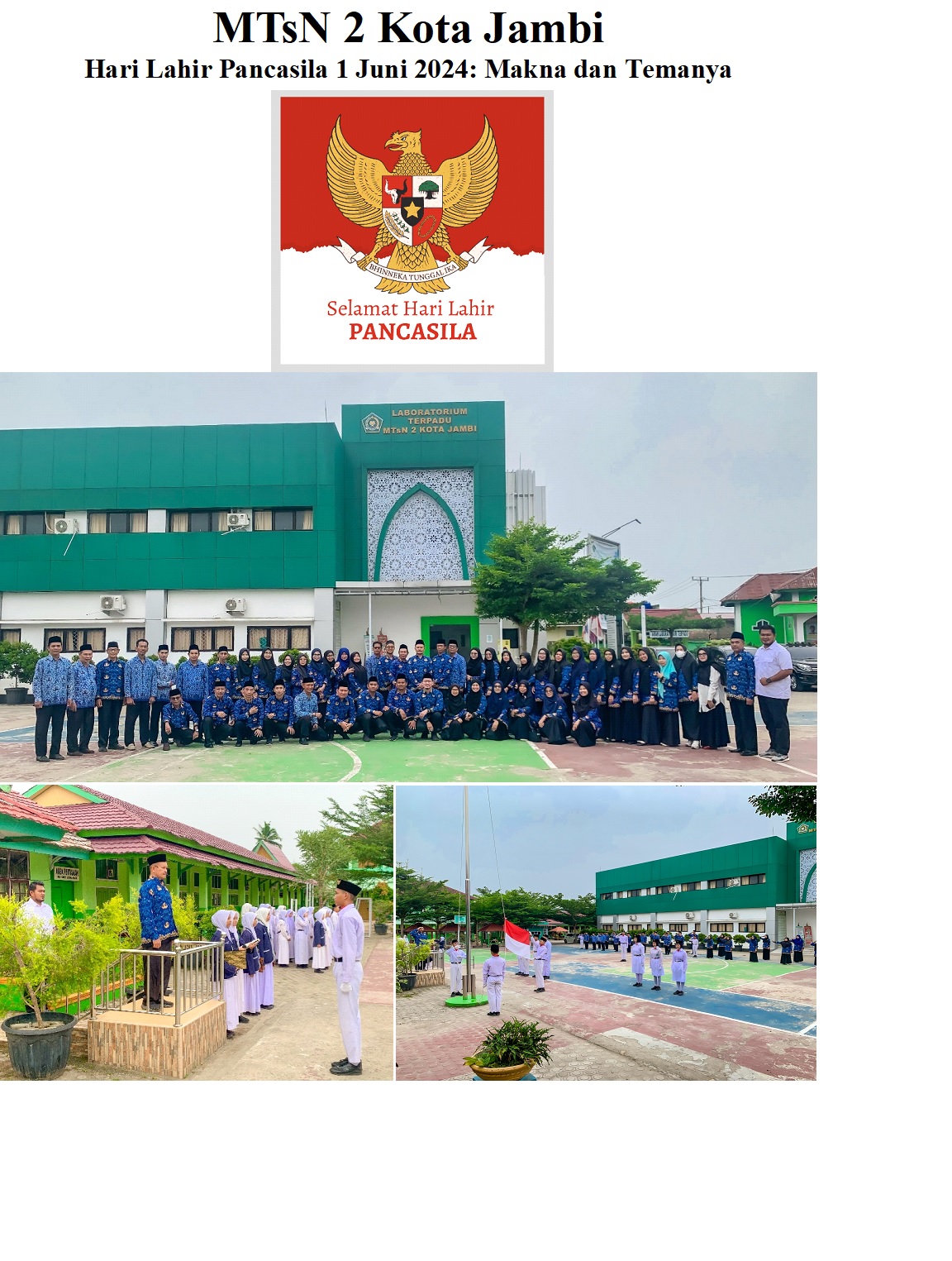 Hari Lahir Pancasila 1 Juni 2024: Makna dan Temanya