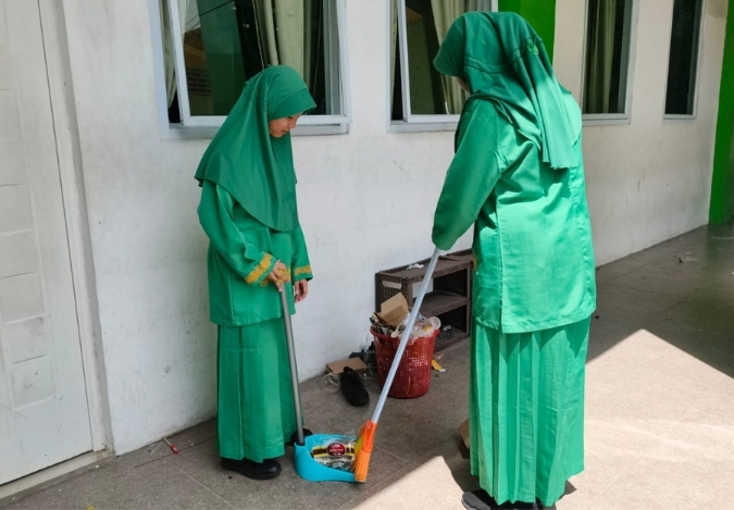 Aksi Spontan Ziianra dan Naurah Tanpa Komando