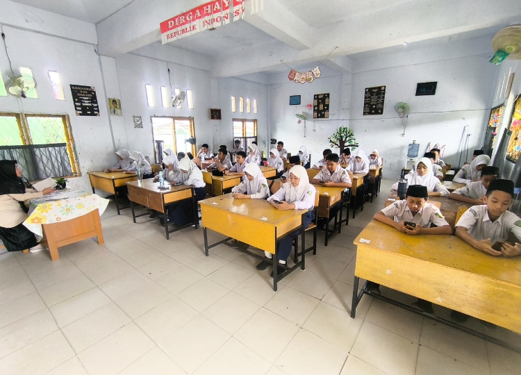 Melewati ujian, Siswa Tetap Fokus di Hari Kelima ASAT