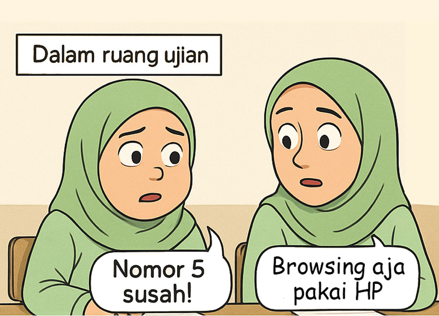 Komik Pintar: Browsing? No No No