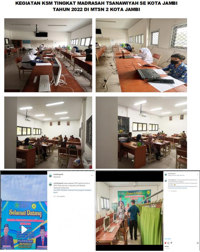 MTsN 2 KOTA JAMBI TUAN RUMAH KSM SE KOTA JAMBI