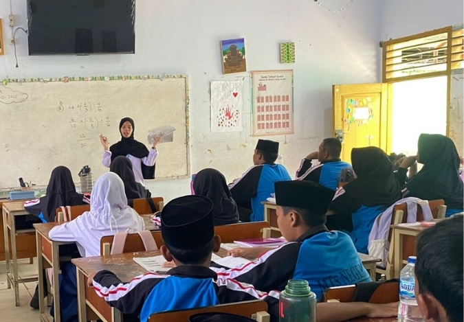 Penguatan Konsep Pecahan bersama Mahasiswi PLP UIN STS Jambi