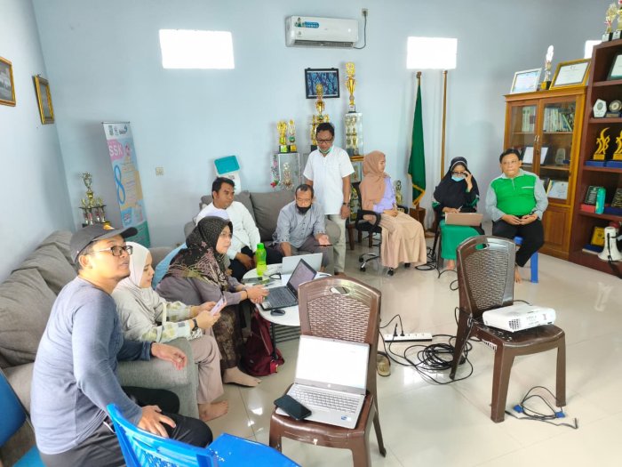 Perkuat Tatakelola, Tim ZI MTsN 2 Kota Jambi Sisir Eviden PMPZI