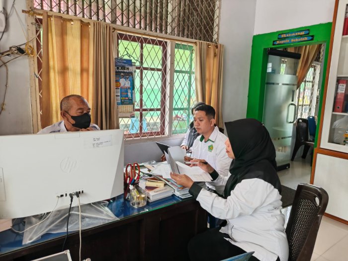 Monev Tata Kelola, Tim SPIP Kemenag Hadir di MTsN 2 Kota Jambi