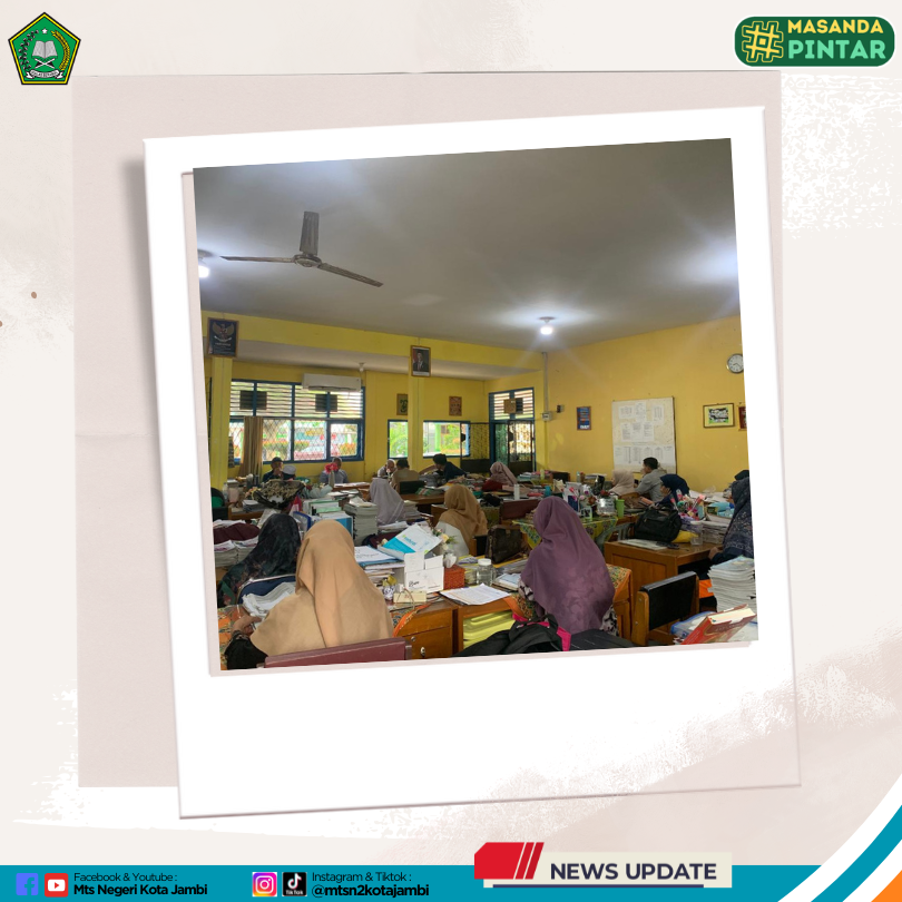 MTsN 2 Kota Jambi Gelar Rapat Strategis Pembahasan Anggaran