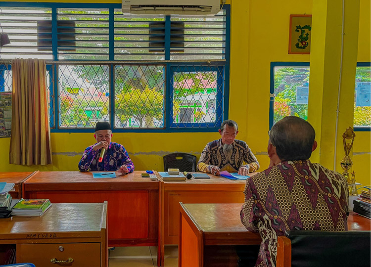 MTsN 2 Kota Jambi Koordinasikan Langkah Akhir Tahun Ajaran