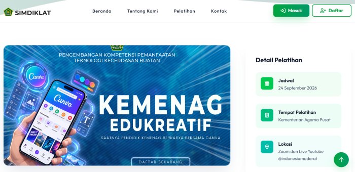 Sentuhan AI: Webinar Kemenag Sasar Ribuan Peserta