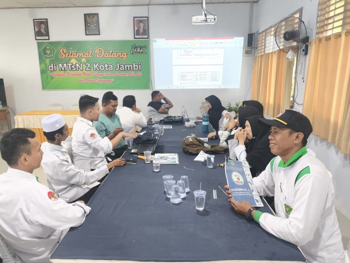 Panitia Aksioma #masandaPINTAR 2025 Matangkan Persiapan Ajang Kompetisi Seni dan Olahraga MTs se-Kota Jambi