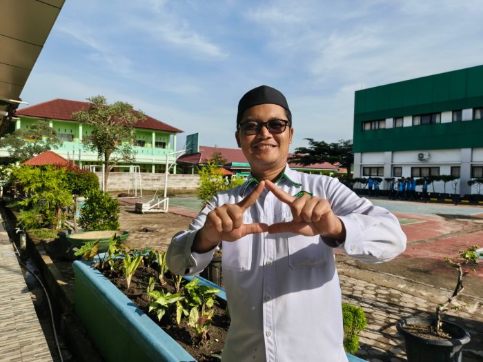 Bawa Semangat Joyful Learning dari Yogyakarta, Pak Wahid Siap Transformasi Kelas Matematika