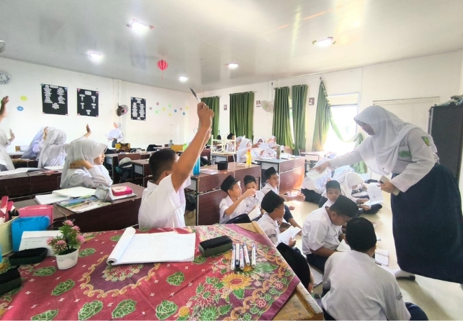 Semangat Berkemah: Pramuka MTsN 2 Kota Jambi Ajak Kelas 7 Ikuti Perjusa
