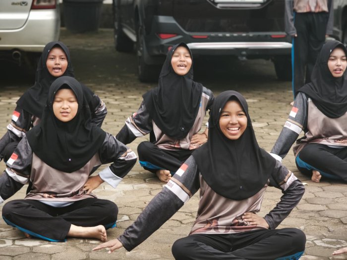 Pantang Kendor! Usai Terima Rapor, Ekskul Pramuka Langsung Latihan