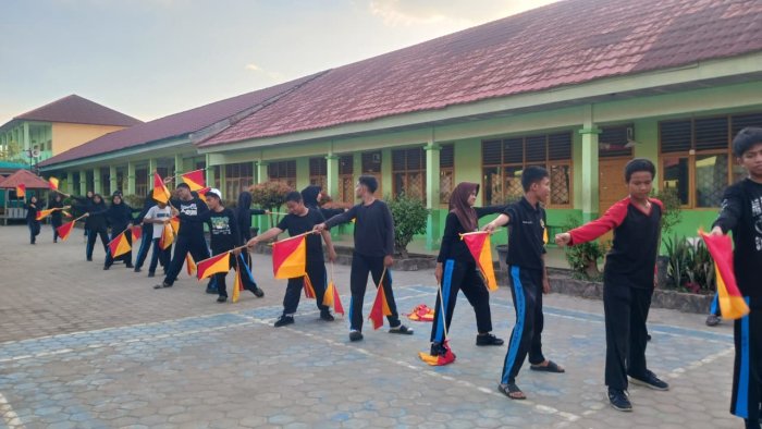 Pramuka MTsN 2 Kota Jambi Siap Tampilkan Aksi Memukau di Hari Guru