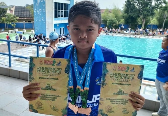 Dua Medali: Arkana Zidane Sihite Bersinar di Ocean Star Cup 2025 Dua Medali: Arkana Zidane Sihite Bersinar di Ocean Star Cup 2025