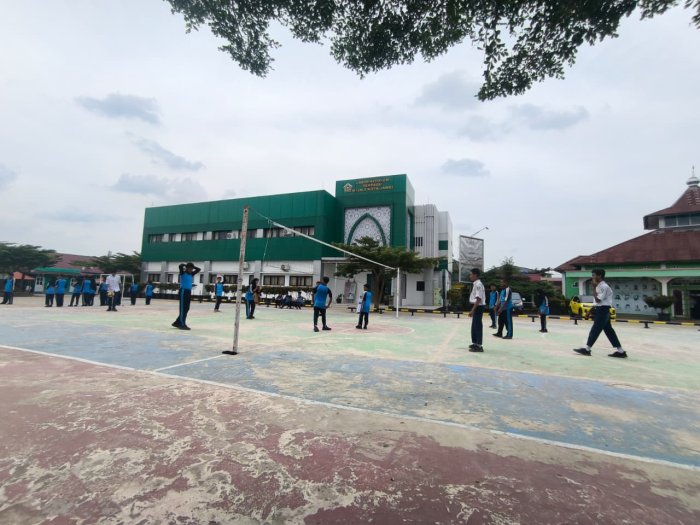 Tim Voli MTsN 2 Kota Jambi Lanjut Latihan Usai Maulid: Semangat Tak Pernah Padam
