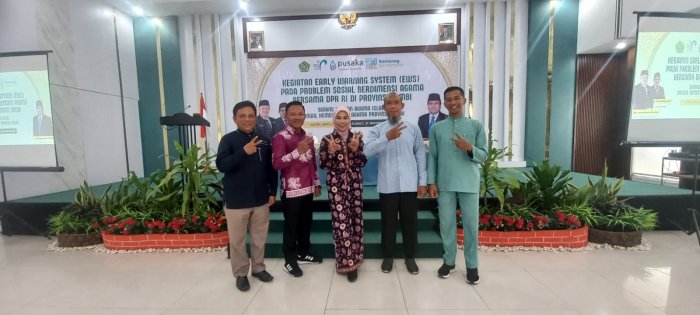 MTsN 2 Kota Jambi Berpartisipasi dalam Kegiatan Sistem Peringatan Dini Isu Sosial-Agama