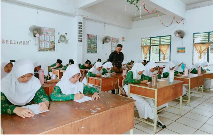 Bukan Sekadar Nilai, Siswa MTsN 2 Kota Jambi Ukur Kemampuan Mandiri