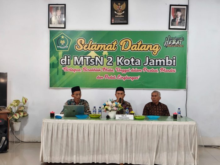 MTsN 2 Kota Jambi Didorong Pertahankan dan Tingkatkan Capaian dalam PKKM 2025