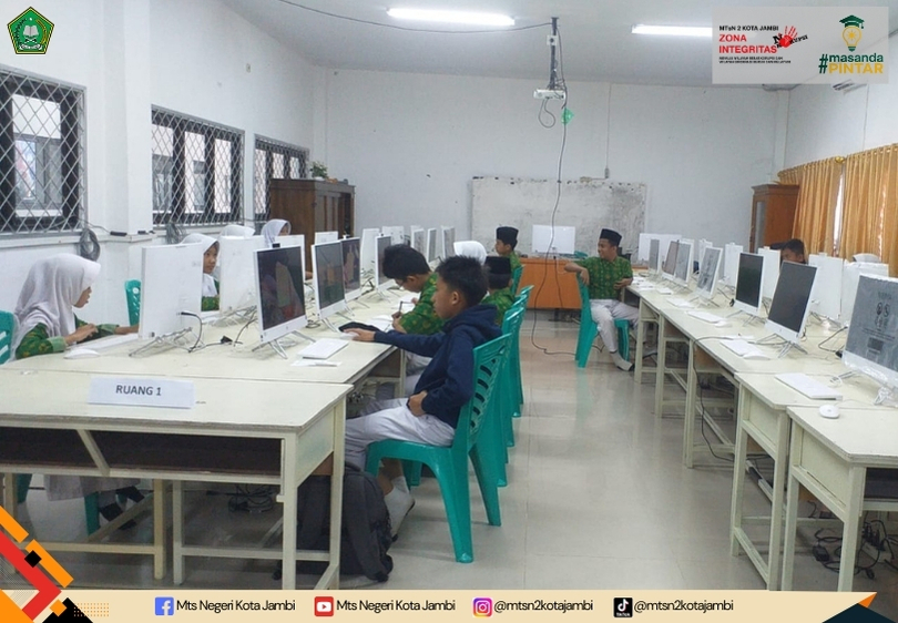 Bersama Wujudkan ANBK 2025 Sukses di MTsN 2 Kota Jambi