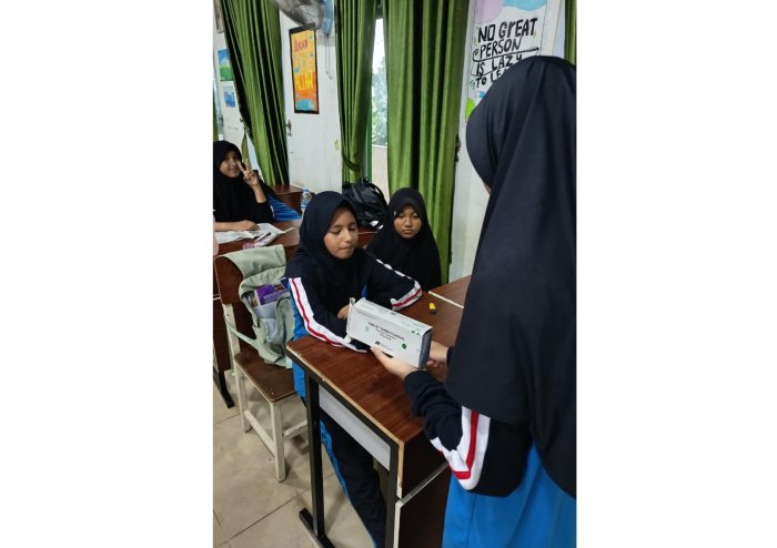 Antisipasi Long Weekend, Pembagian Tablet Tambah Darah MTsN 2 Kota Jambi Dimajukan