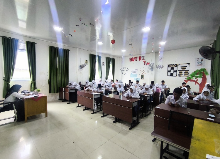 Langkah Awal yang Mantap: ASAT Hari Pertama di MTsN 2 Kota Jambi