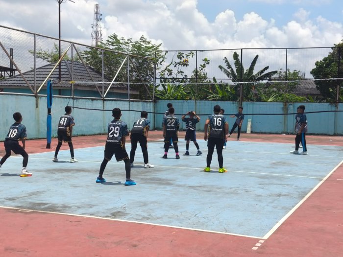 Tim Voli Putra MTsN 2 Kota Jambi Bertarung Hingga Rubber Poin: Laga Sengit Lawan PKP Al-Hidayah di Aksioma ke-2