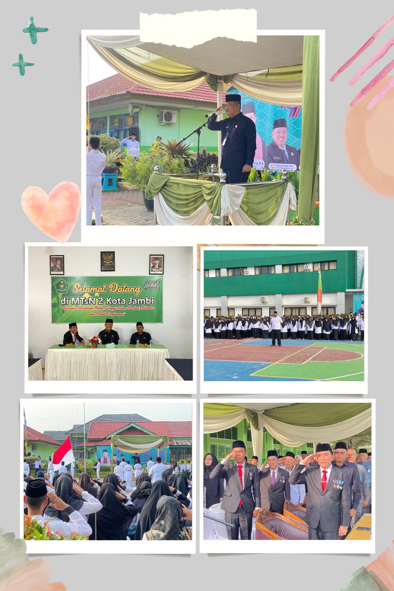 HAB ke-79 Kemenag Kota Adakan di MTsN 2 Kota (Zona Integritas)