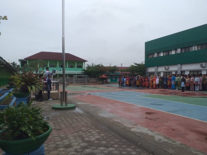 Pidato Resmi Hari Guru Nasional 2025 Dibacakan di Upacara Hari Guru MTsN 2 Kota Jambi