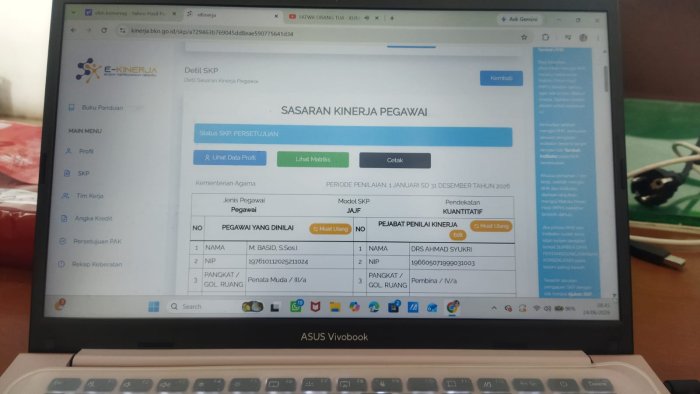 e-Kinerja Triwulan II: Tendik Madrasah Mulai Siapkan Dokumen Bukti Pendukung e-Kinerja Triwulan II: Tendik Madrasah Mulai Siapkan Dokumen Bukti Pendukung