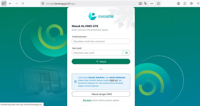 Poin Penting Transisi Sistem EMISGTK: Simak Aturan Sinkronisasi Data Pegawai