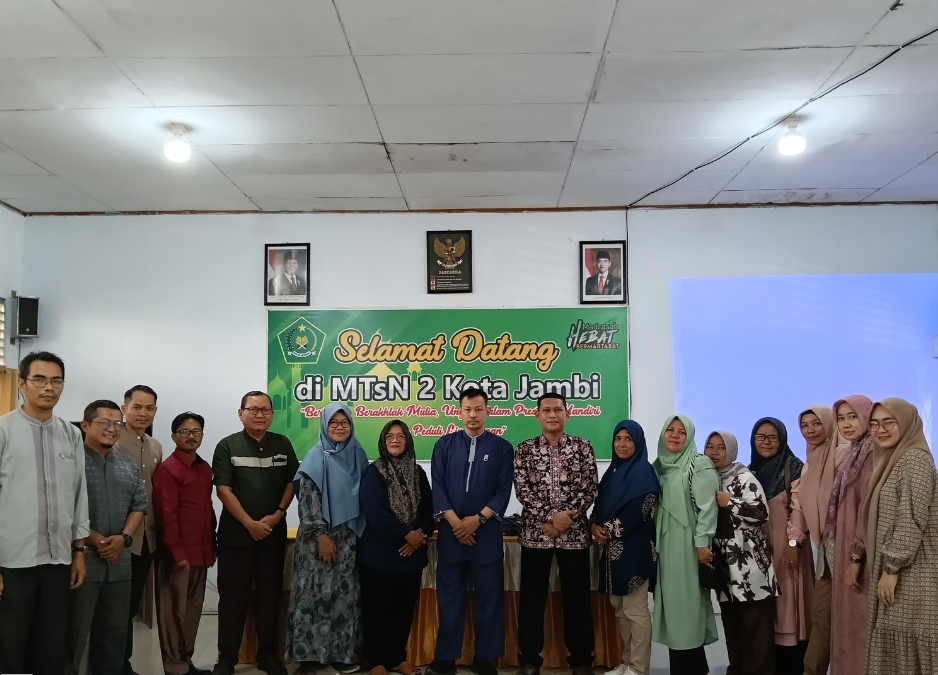 MTsN 2 Kota Jambi jadi Wadah Kolaborasi Guru IPS se-Kota Jambi
