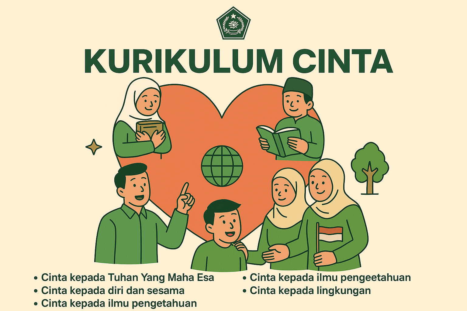 MTsN 2 Kota Jambi Siap Implementasikan Kurikulum Berbasis Cinta: Pendidikan yang Menghangatkan Jiwa