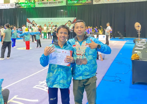 Muhammad Rayyan Alfathin Raih Medali Perunggu di Kejurnas Wushu Menpora 2025 Muhammad Rayyan Alfathin Raih Medali Perunggu di Kejurnas Wushu Menpora 2025