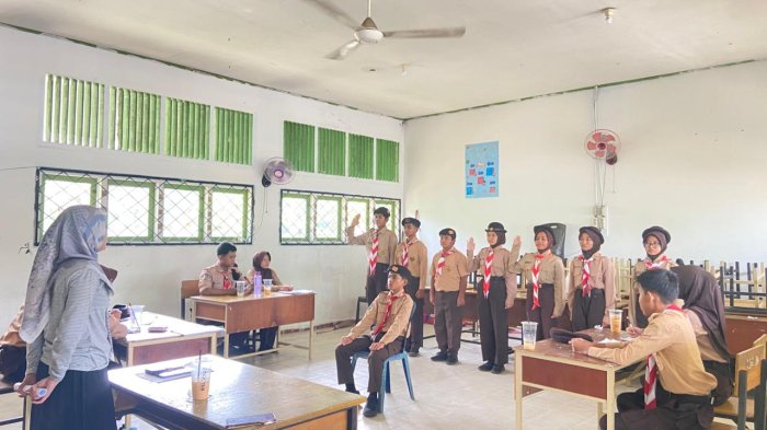 Seleksi Awal Calon Pengurus Ekskul Pramuka: Menyaring Pemimpin Muda Berkarakter