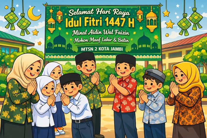 Madrasah Bersatu dalam Kebahagiaan Idul Fitri 1447 H Madrasah Bersatu dalam Kebahagiaan Idul Fitri 1447 H