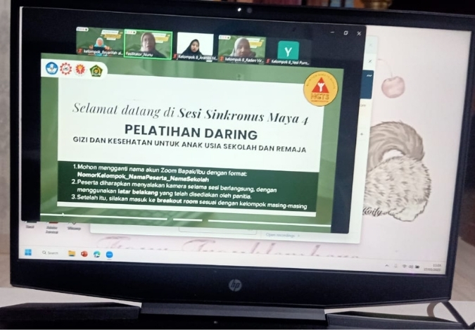 Guru MTsN 2 Kota Jambi Berpartisipasi dalam Program Nutrition Goes to School