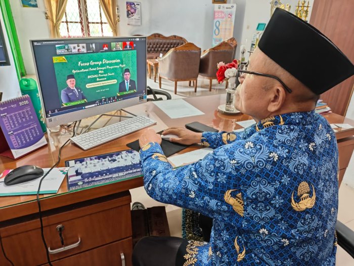 Partisipasi MTsN 2 Kota Jambi dalam FGD Nasional tentang Zakat dan Pajak